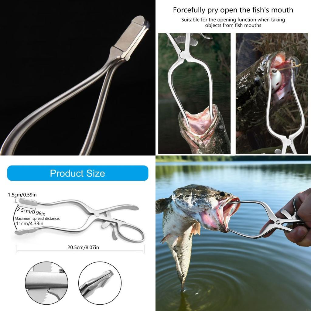Fishing Hook Remover - Fischmaulöffner Angelgriffwerkzeug mit breiter Öffnung für