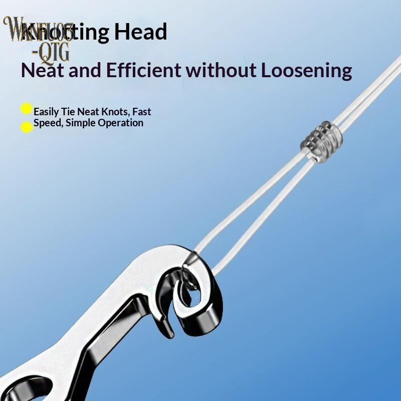 Fishing Hook Remover - Bestseller 6-in-1 Edelstahl-Angelhakenentferner, Knotenbindewerkzeug und Bleipresswerkzeug