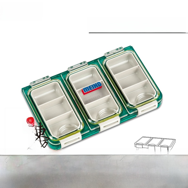 Fishing Hook Box - Meiho Angelkiste, kleine Aufbewahrungsbox für Zubehör,