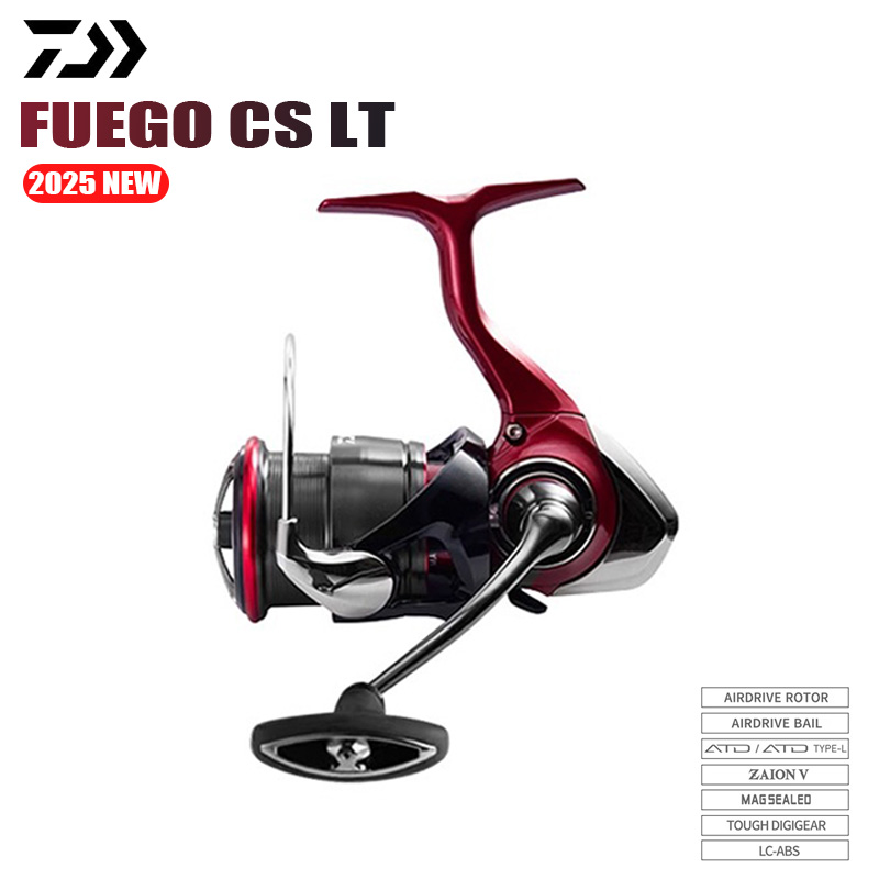 DAIWA 2025 Neue FUEGO CS LT Sp – Abu Garcia Reel Max Bewertung und Preis