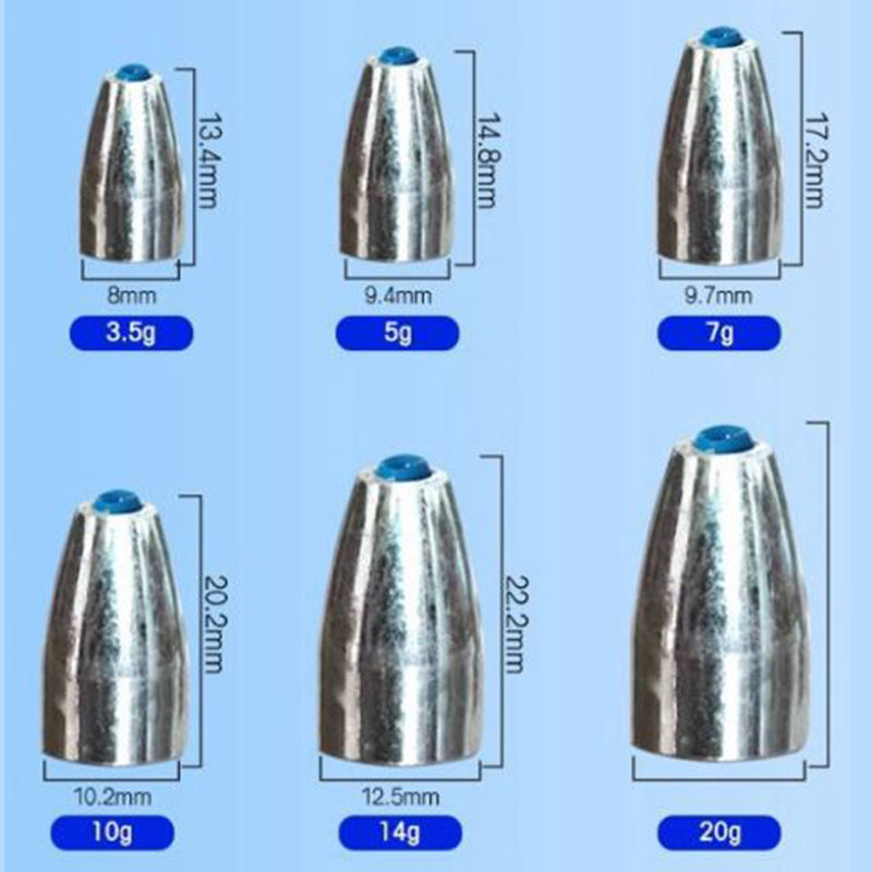 10 Stück 3,5g-20g Angelgewicht – Fishing Hook Offset Bewertung und Preis